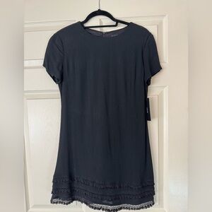 Lulus Buenos Aires Black Shift Dress - Size Small